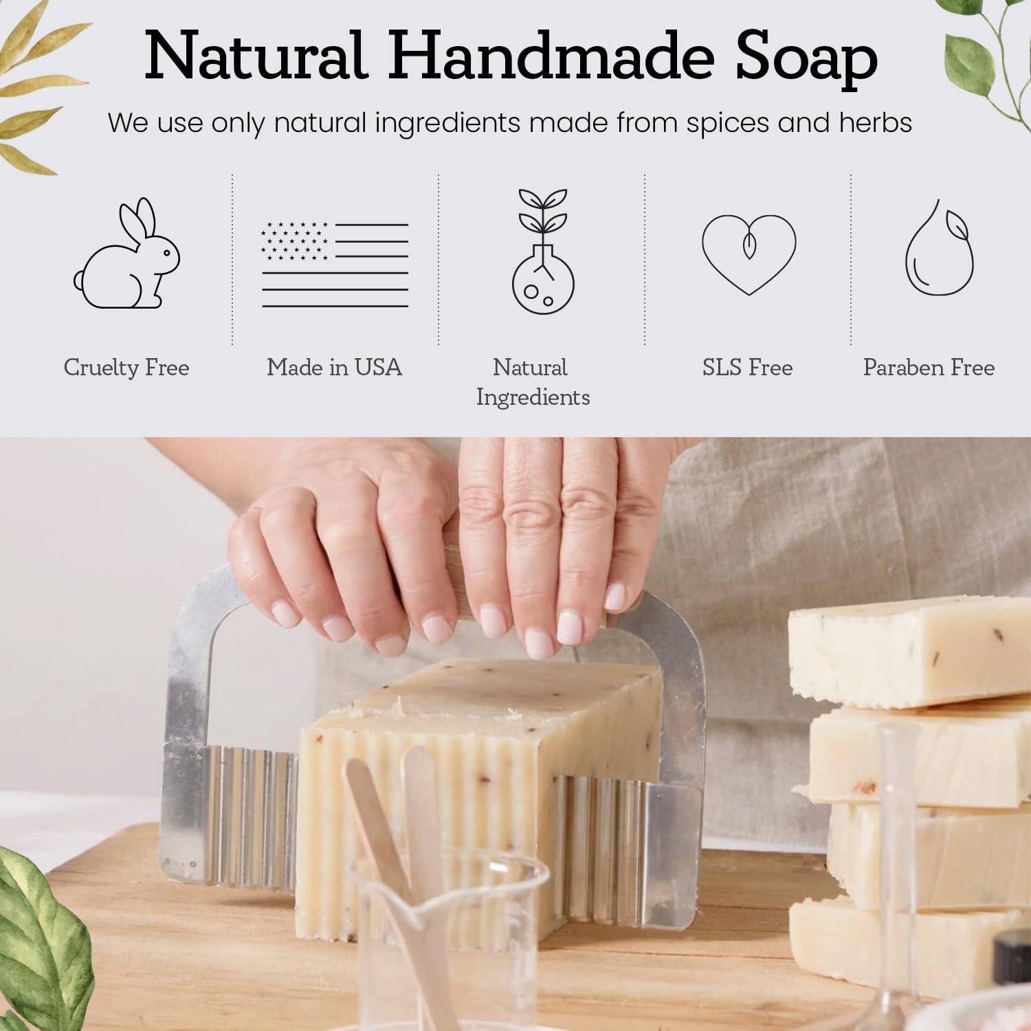 Conjunto de Jabones Naturales Lizush 6 Piezas - Hecho a Mano