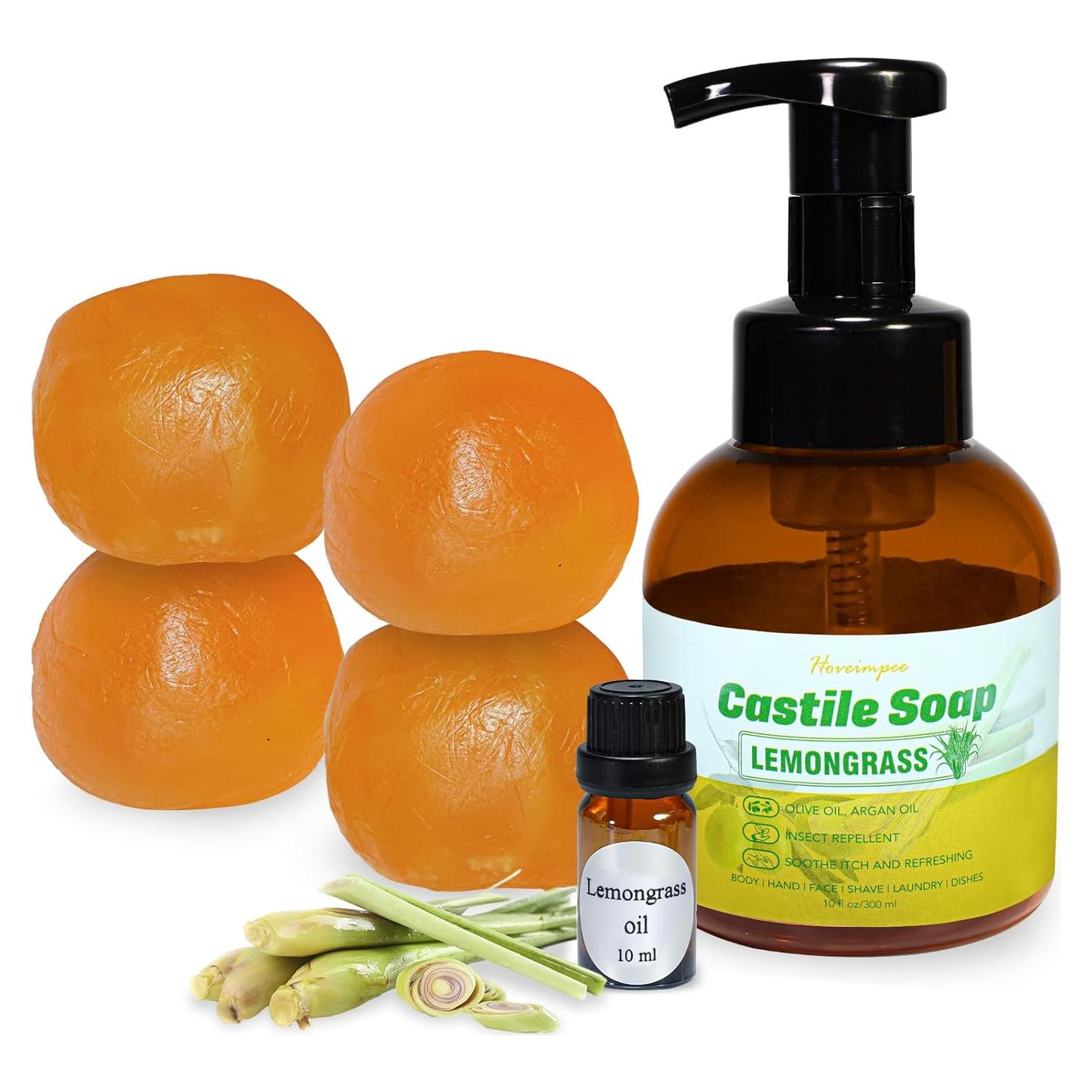 Base Líquida Jabón de Castilla Hoveimpee 1200 ml Hierba Limón