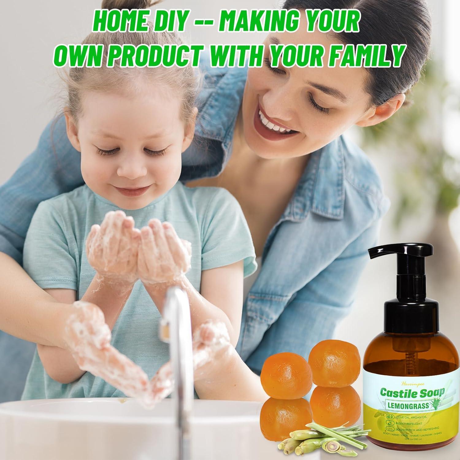 Base Líquida Jabón de Castilla Hoveimpee 1200 ml Hierba Limón