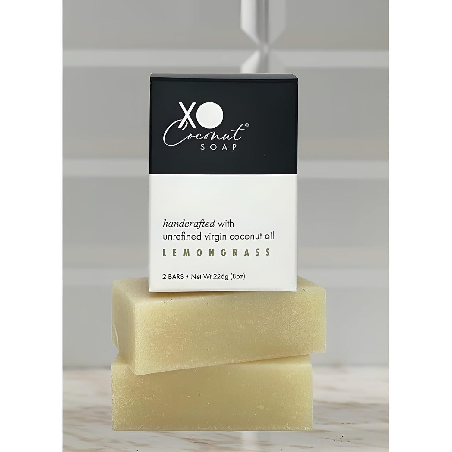 Jabón Orgánico de Coco Vegano XO COCONUT - 2 Barras 226g