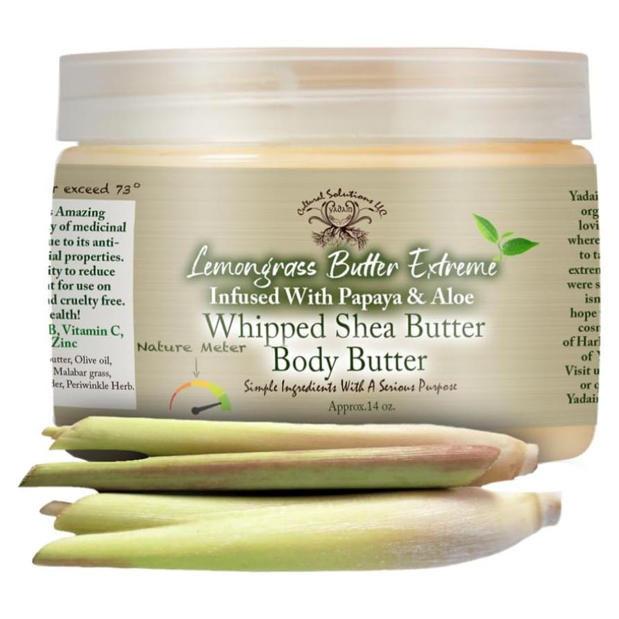 Manteca Corporal de Karité Batida con Papaya y Aloe 396 g