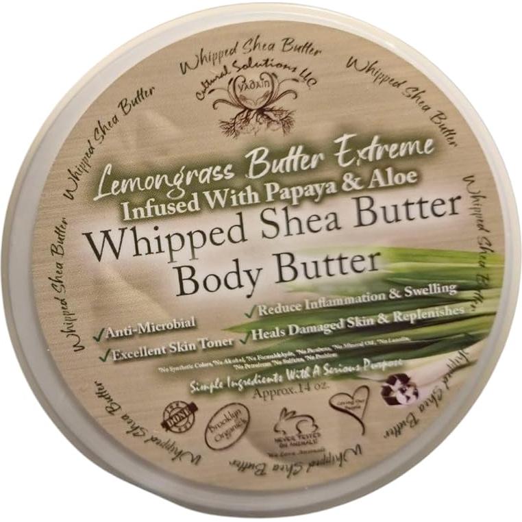 Manteca Corporal de Karité Batida con Papaya y Aloe 396 g