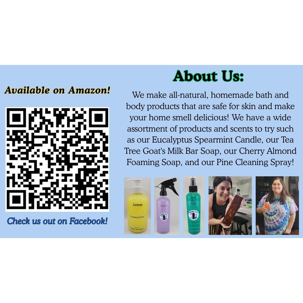 Jabón de Glicerina Natural Freyburg Farms 99g Hierba Limón