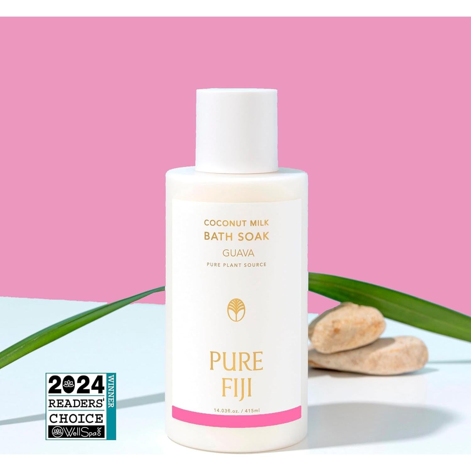 Leche de Coco para Baño Pure Fiji Guayaba 415ml Hidratante