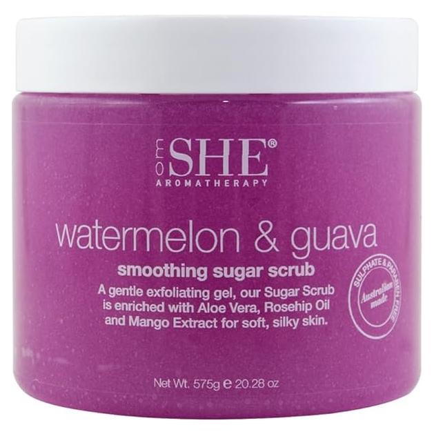 Exfoliante Corporal Om She 575g - Azúcar Natural y Rosa Mosqueta