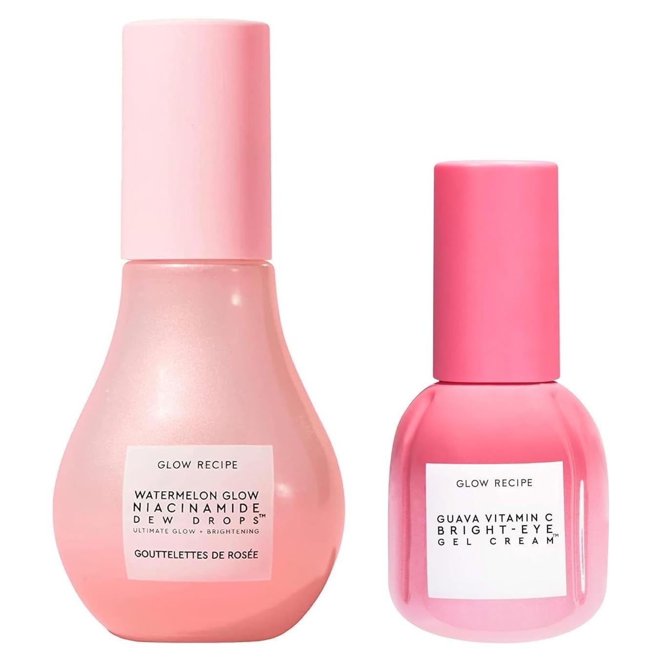 Dúo Glow Recipe: Suero Niacinamida 40ml + Crema Ojos 15ml