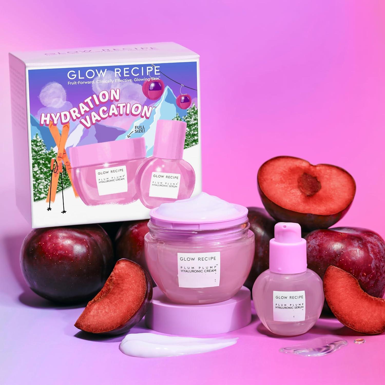 Set de Cuidado de Piel Glow Recipe - Hidratante Ácido Hialurónico