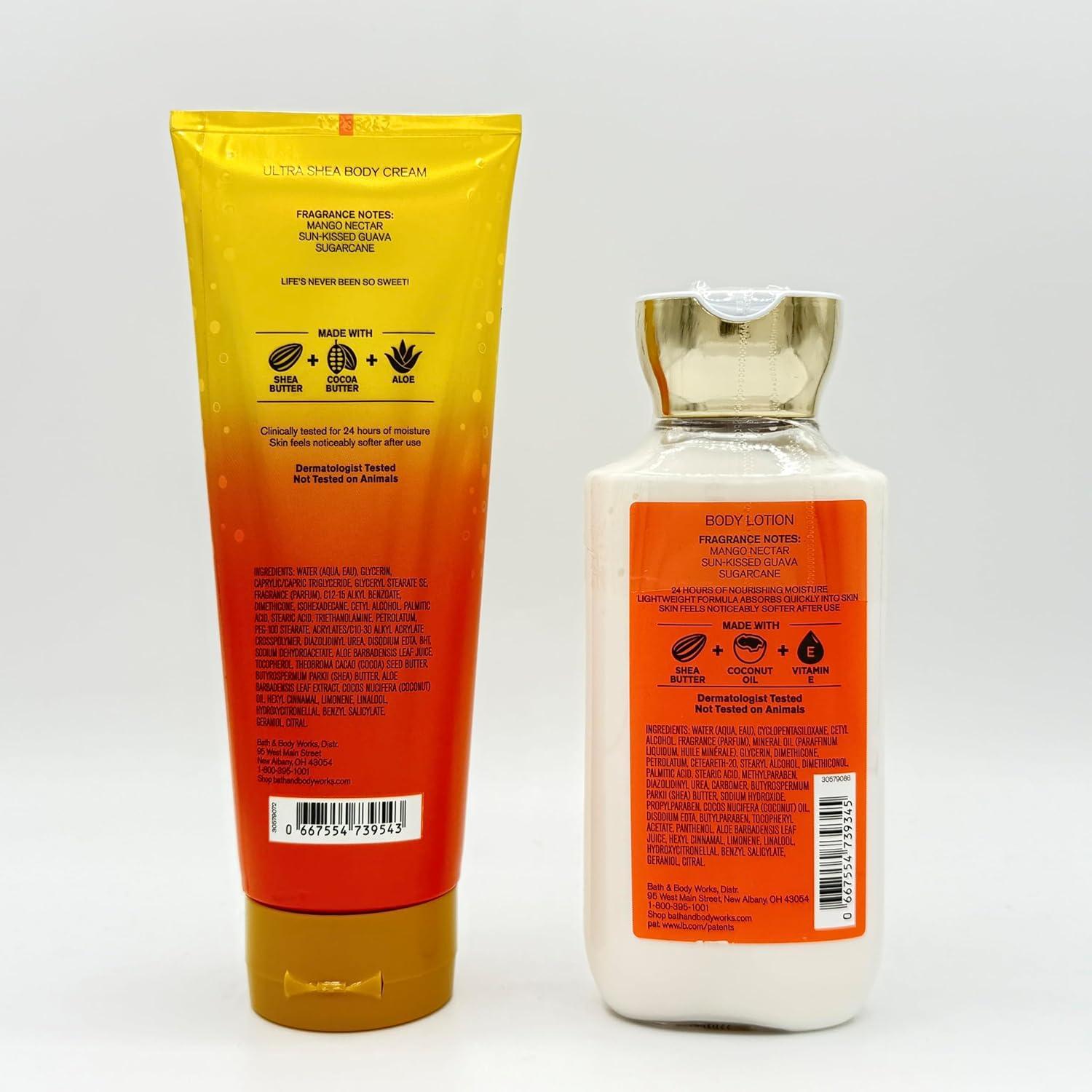 Conjunto de Baño Mango Mai Tai Bath & Body Works 2 Piezas