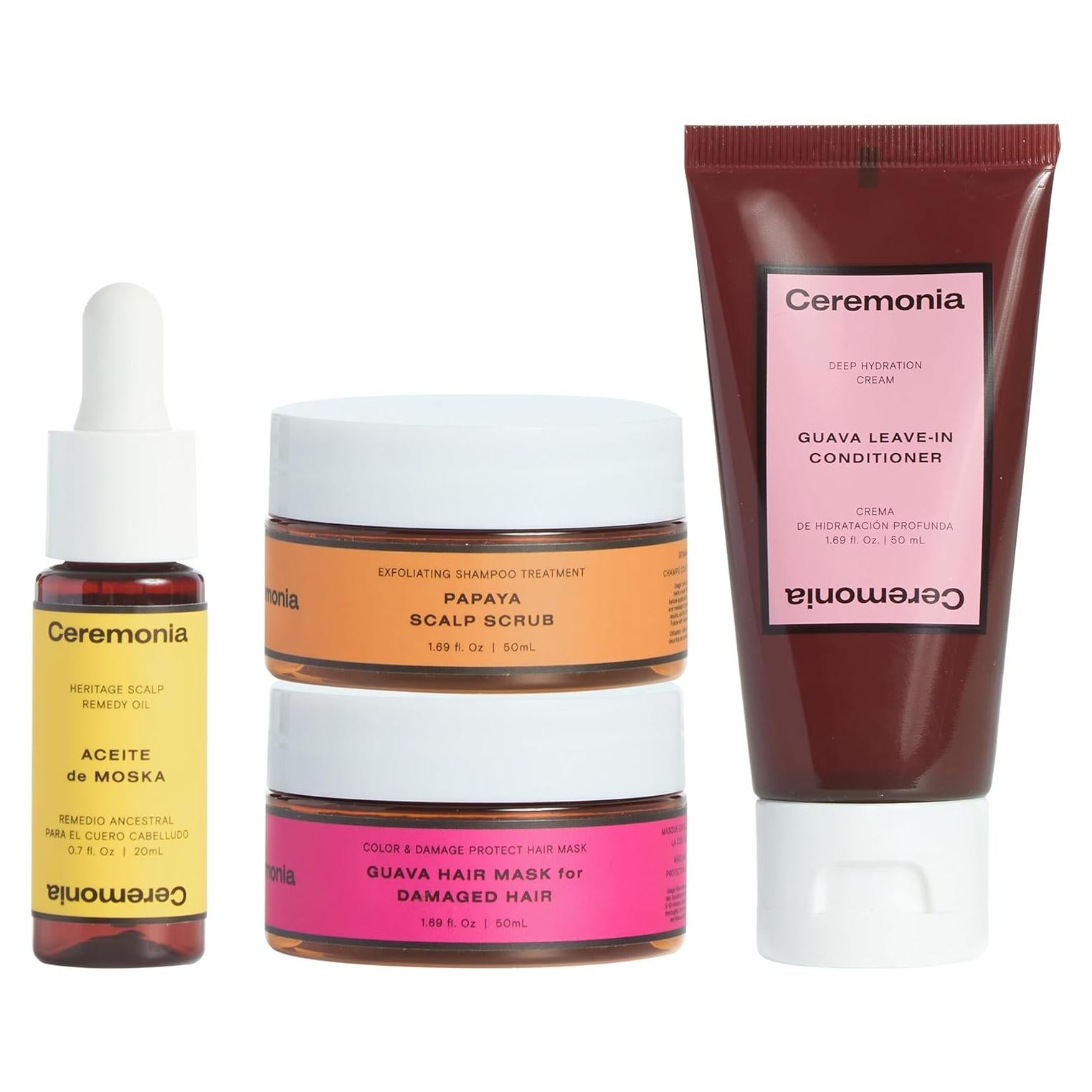 Kit de Bienestar Capilar Ceremonia - Limpieza e Hidratación