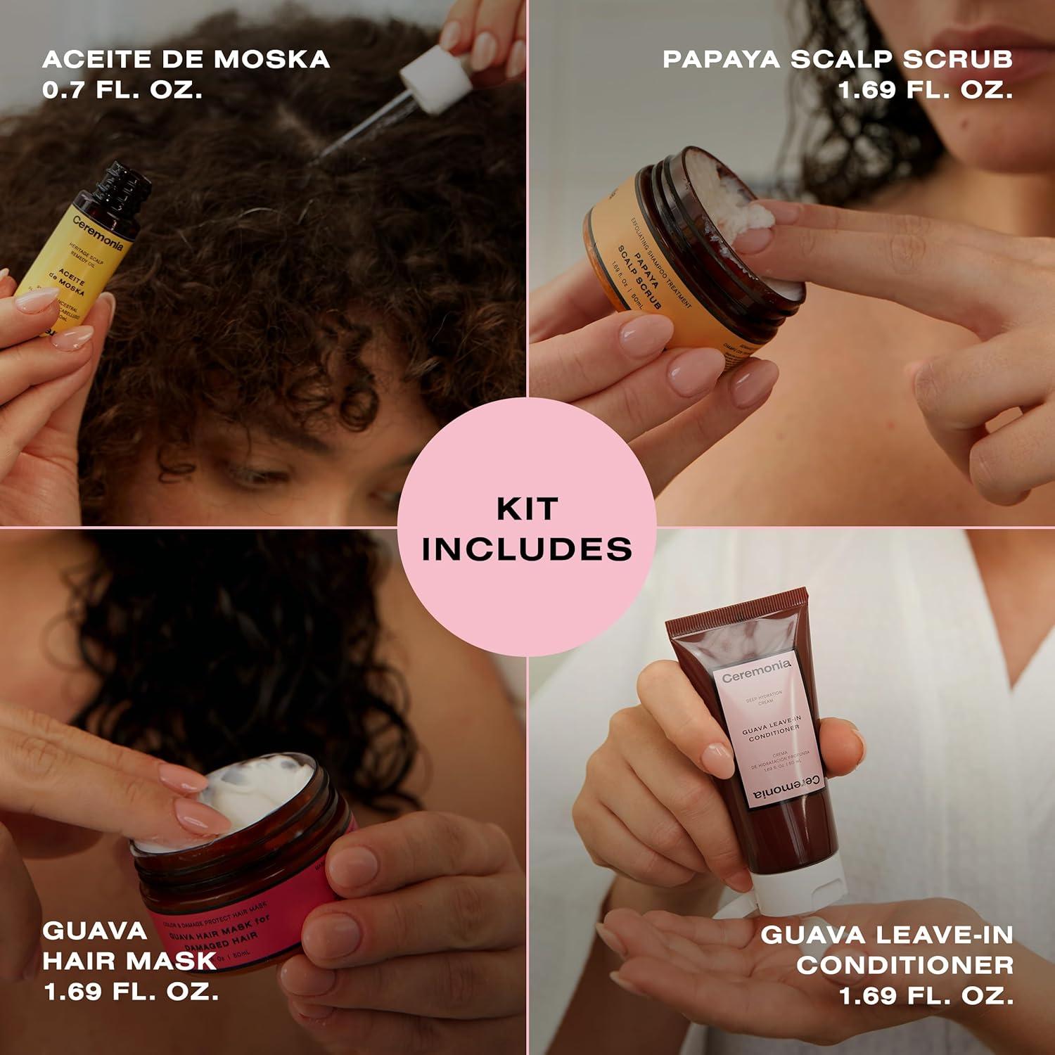 Kit de Bienestar Capilar Ceremonia - Limpieza e Hidratación