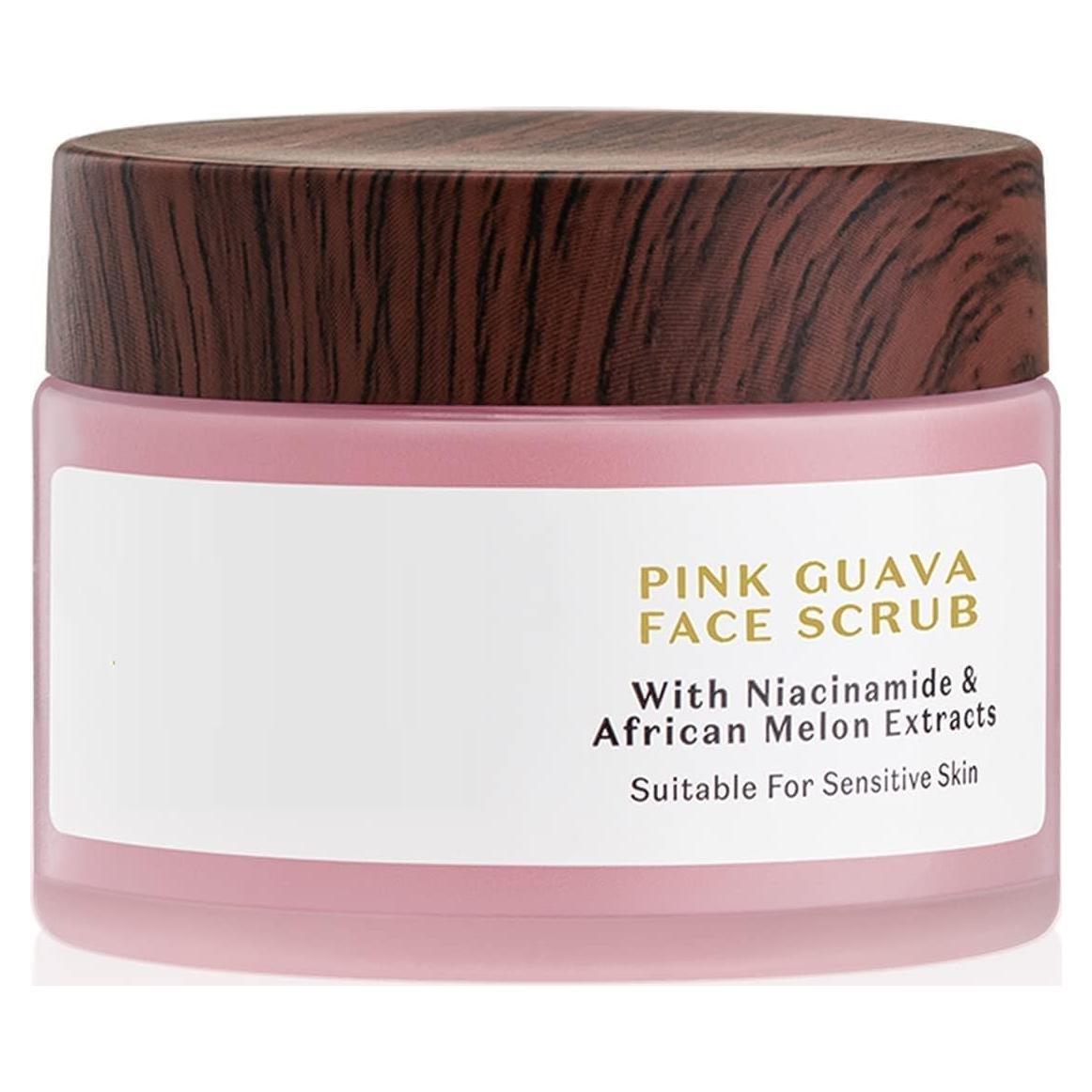 Exfoliante Facial Guayaba Rosa 50g - Niacinamida y Melón Africano