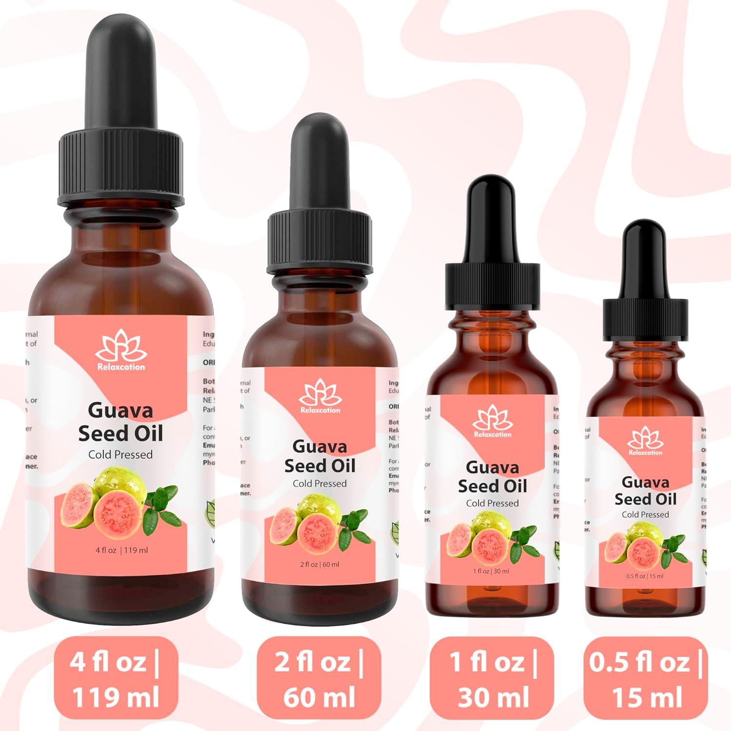 Aceite de Semilla de Guayaba Relaxcation 29.57 ml - Prensado en Frío