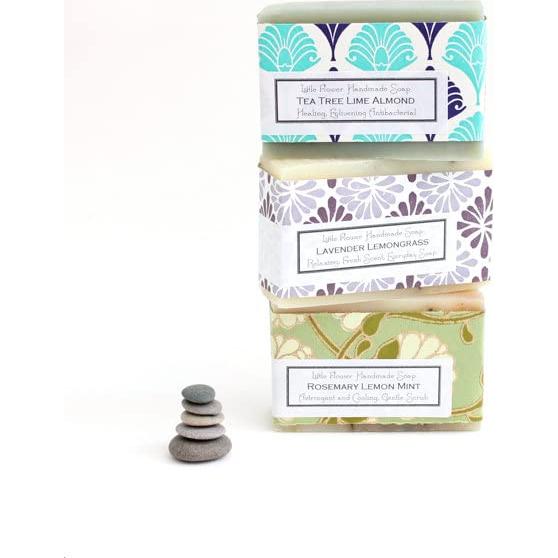 Juego de Jabones Naturales Hechos a Mano - 3 Barras 99g