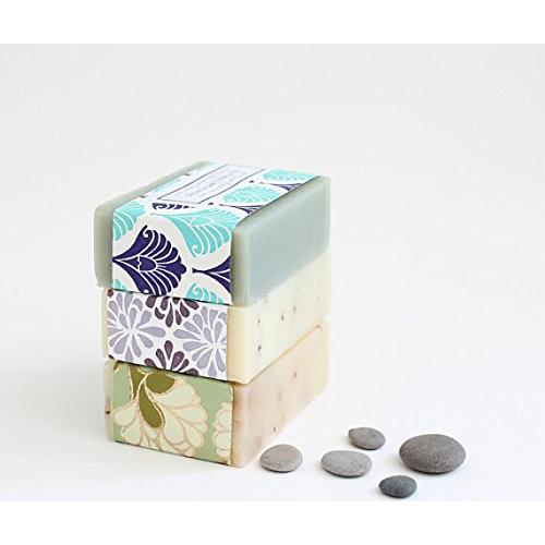 Juego de Jabones Naturales Hechos a Mano - 3 Barras 99g