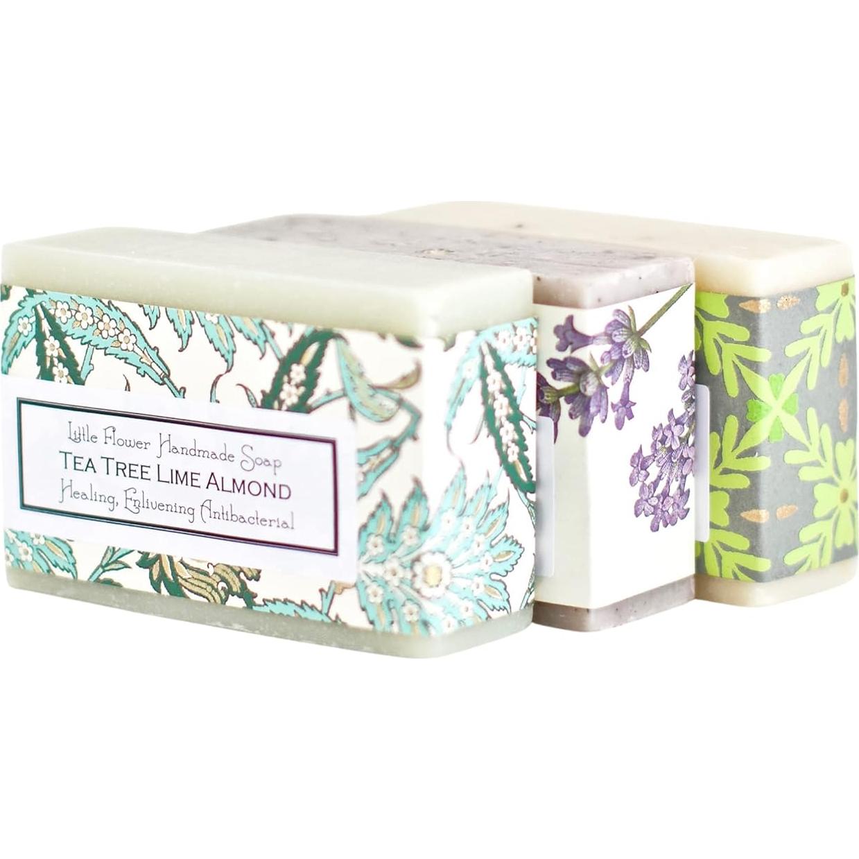 Juego de Jabones Naturales Hechos a Mano - 3 Barras 99g