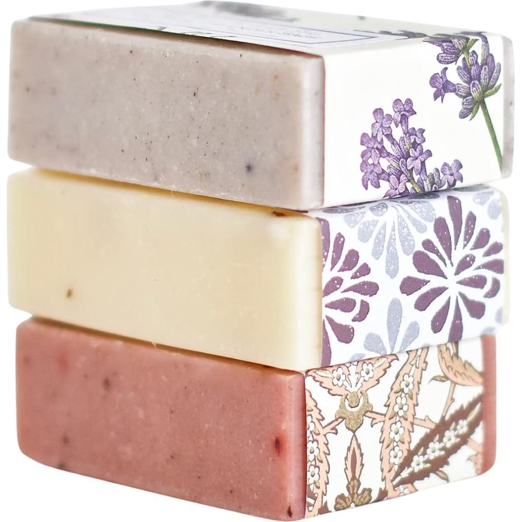 Juego de Jabones Naturales Hechos a Mano - 3 Barras 99g