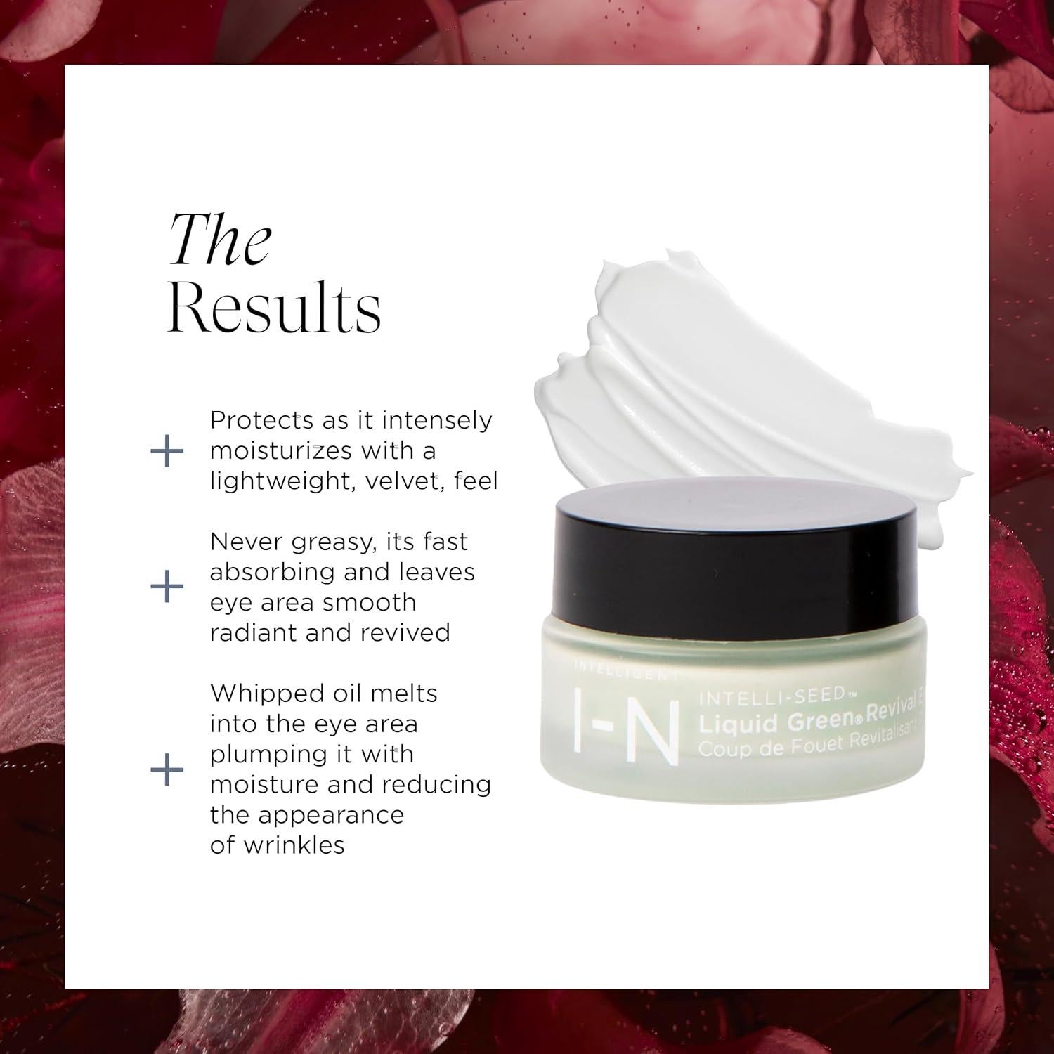 Crema para Ojos Inteligente Nutrientes 14.17g Hidratante Vegana