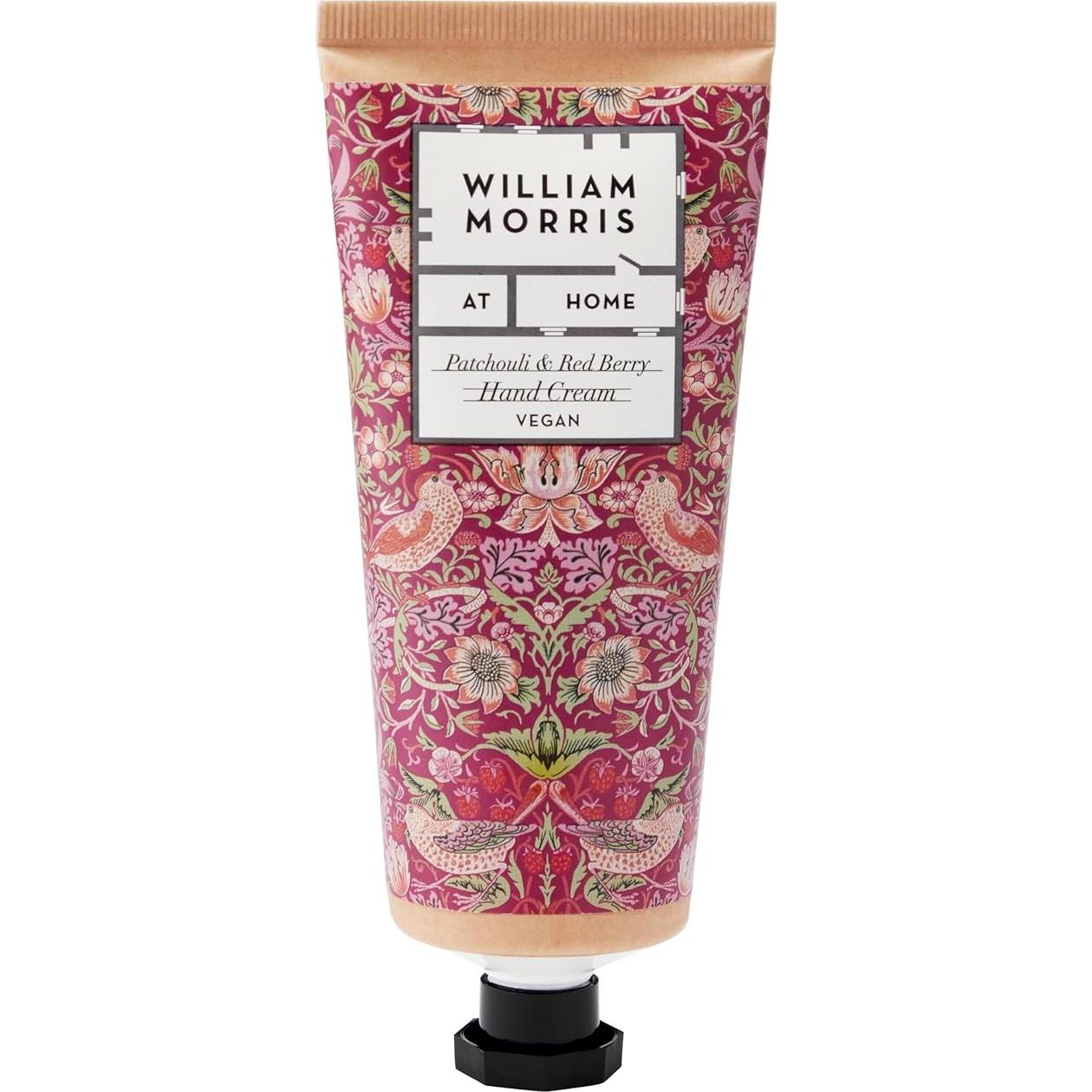 Crema de Manos William Morris Strawberry Thief 100ml Aroma Pachulí