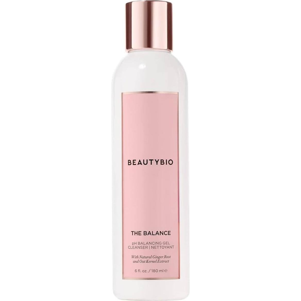 Gel Limpiador Equilibrante de pH BeautyBio 177 ml con Jengibre
