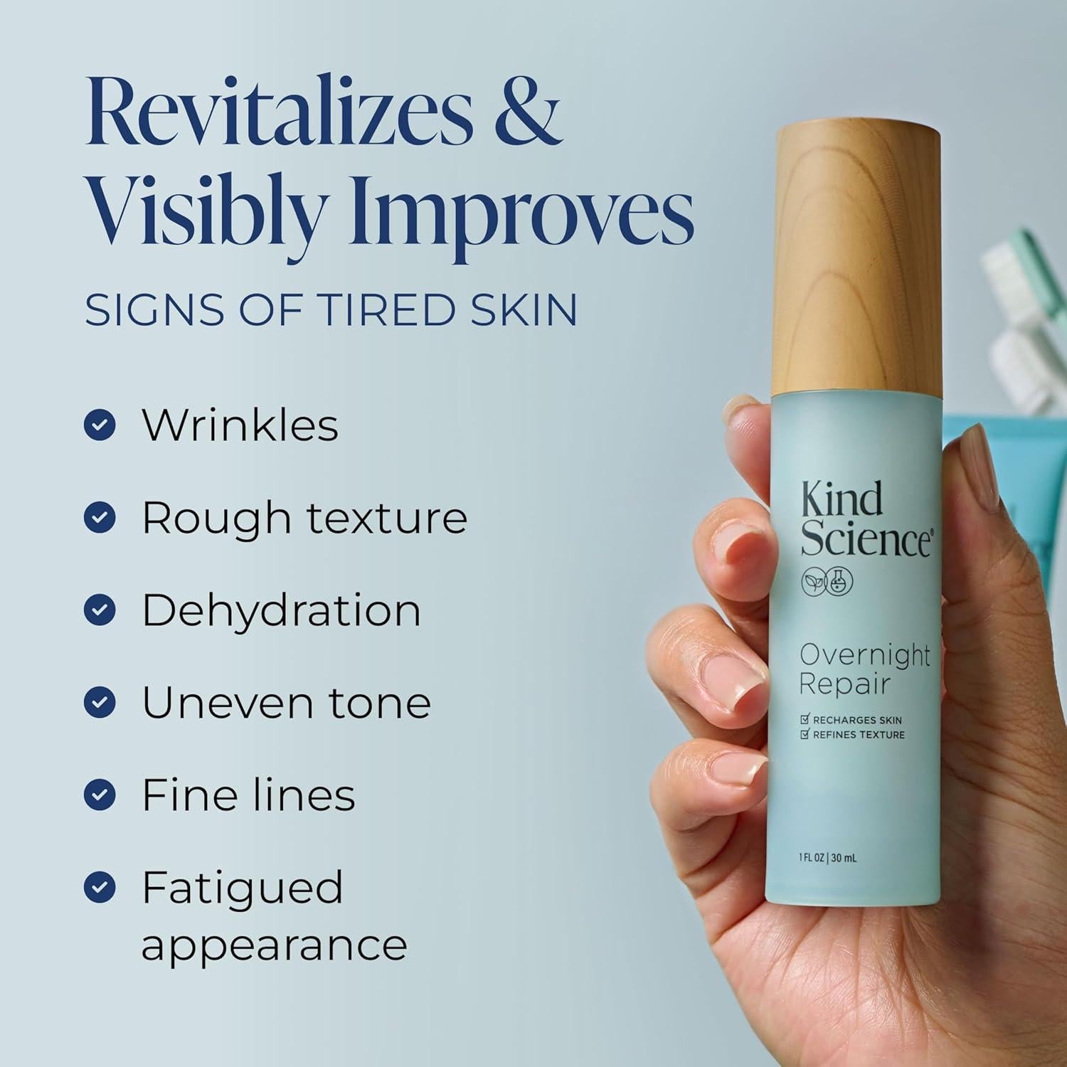 Ciencia Amable Crema Hidratante Nocturna Anti Envejecimiento 155g