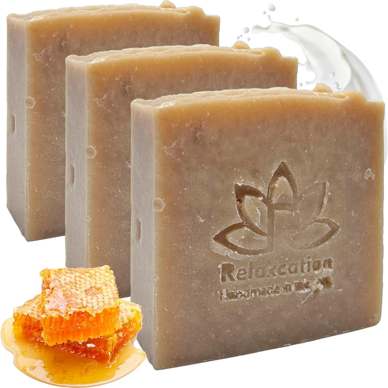 Jabón Natural de Leche de Cabra Relaxcation - Hidratante 340g