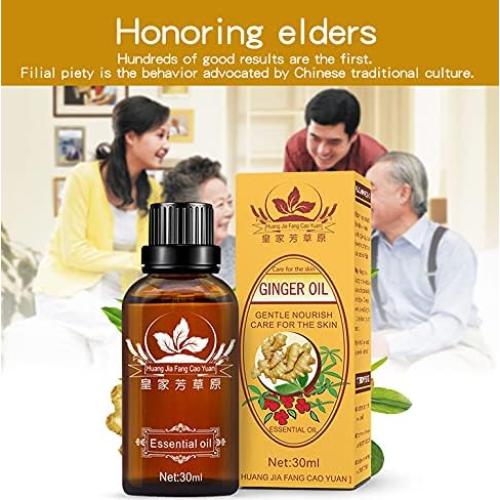 Paquete de 3 Aceites de Jengibre Meifen para Masaje 250ml