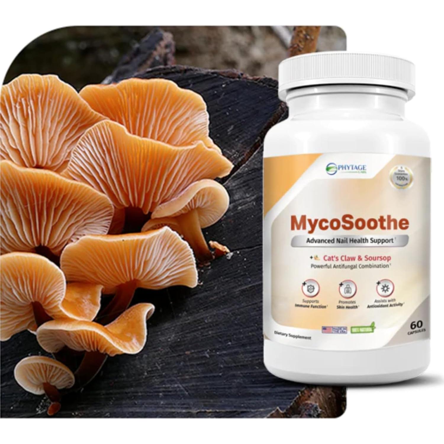 Suplemento Antioxidante MycoSoothe - 60 Cápsulas para Uñas y Inmunidad