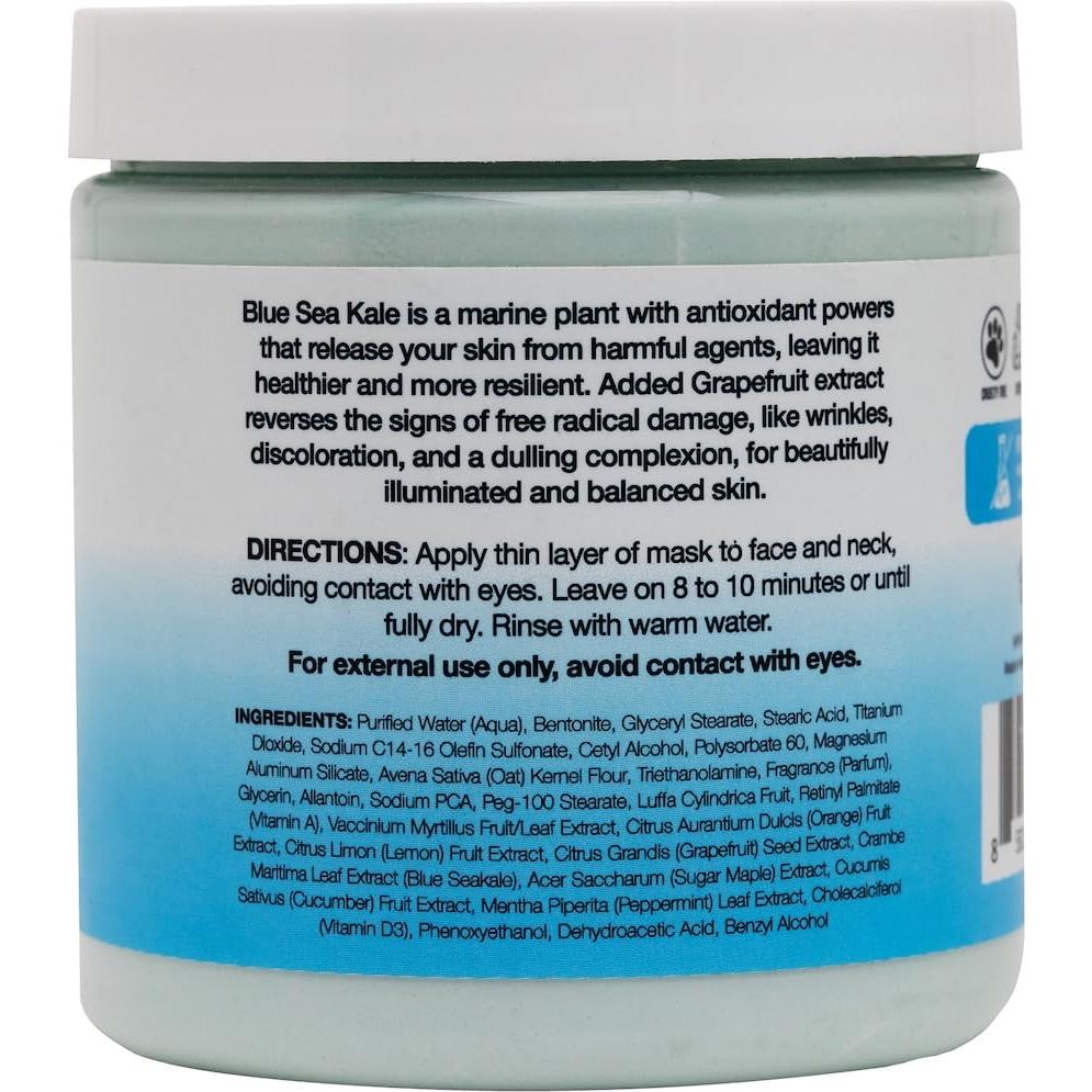 Mascarilla Exfoliante Facial Beautymark 240g - Col Rizada Azul y Pomelo