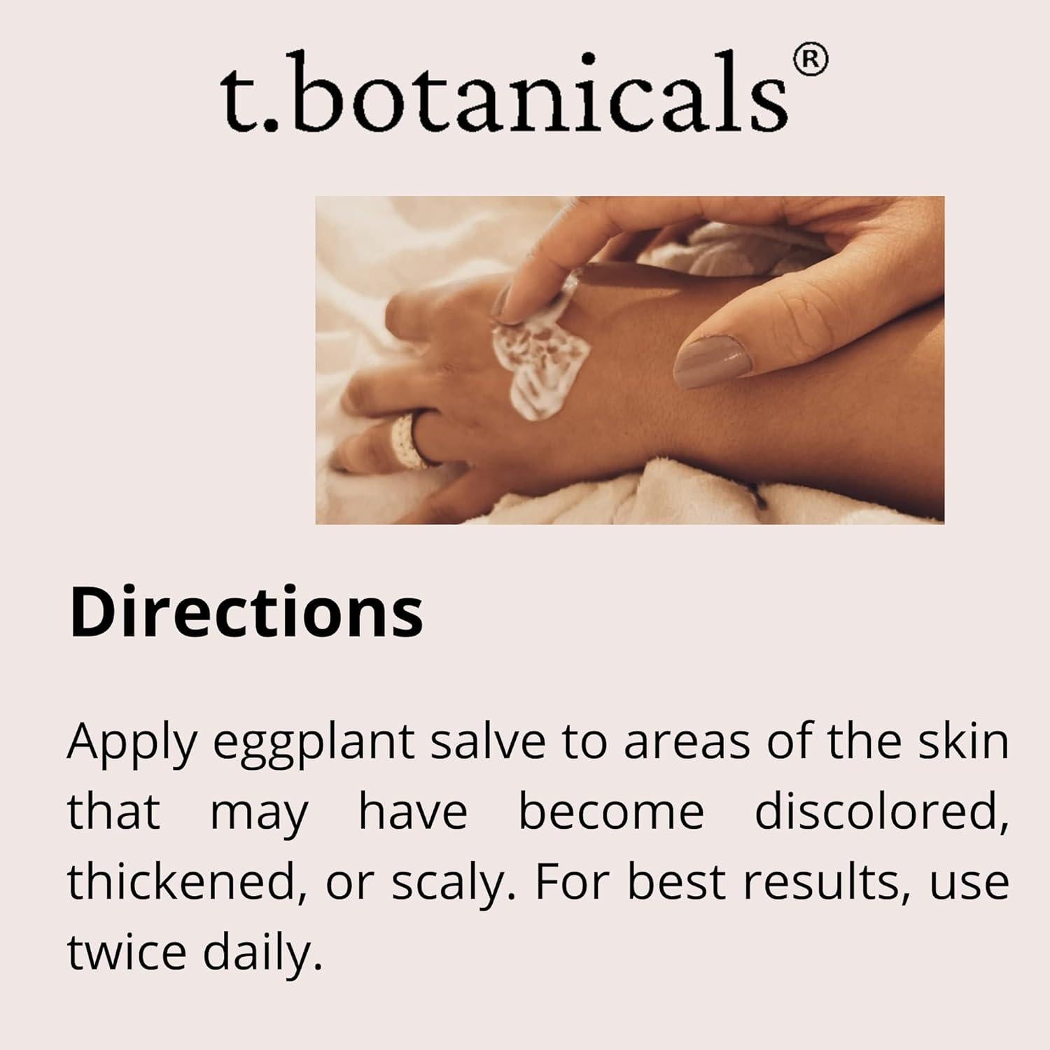 Crema Balsamo de Berenjena t.botanicals 56.7 g Sin Fragancia