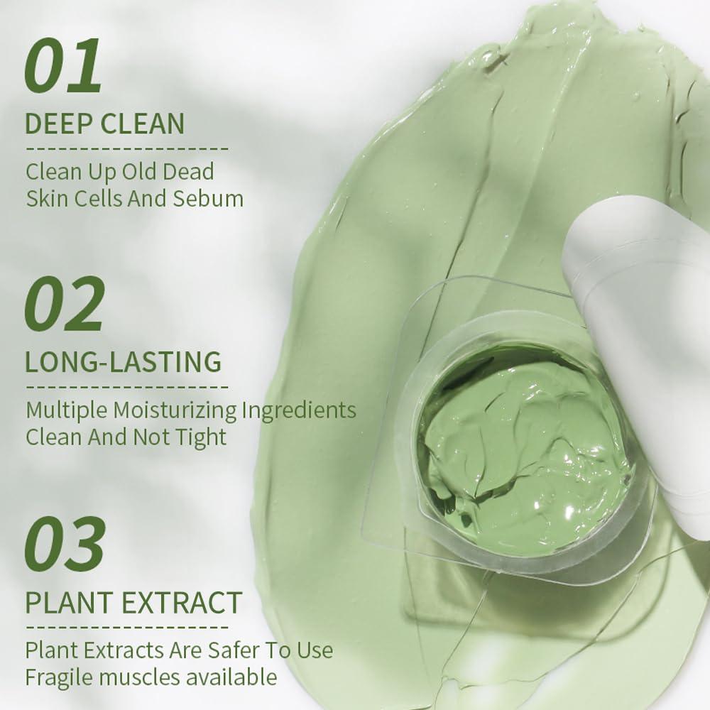 Set de 10 Mascarillas de Arcilla LFuTPm - Hidratantes y Exfoliantes