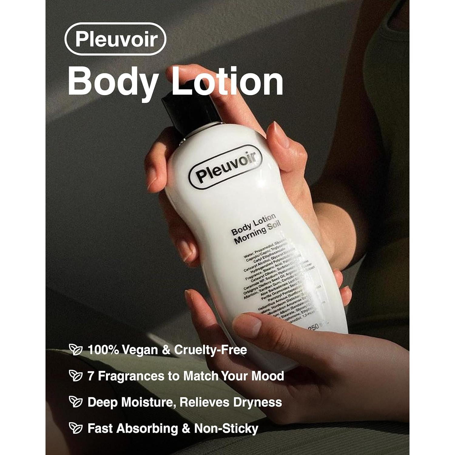 Loción Corporal Hidratante Pleuvoir 250 ml - Aroma Pimienta Negra y Sándalo