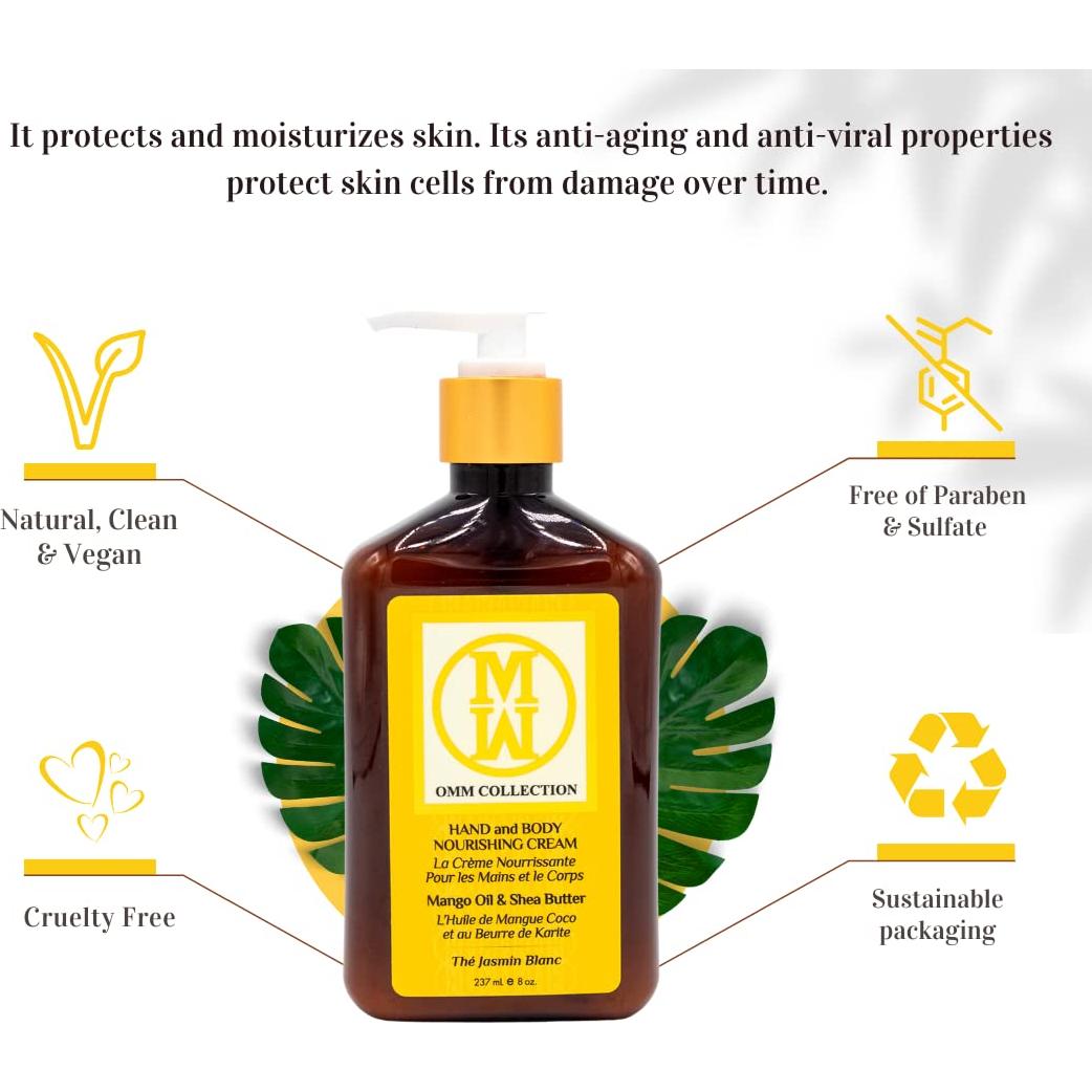 Loción Hidratante OMM 289g Manteca de Karité Mango Cacao