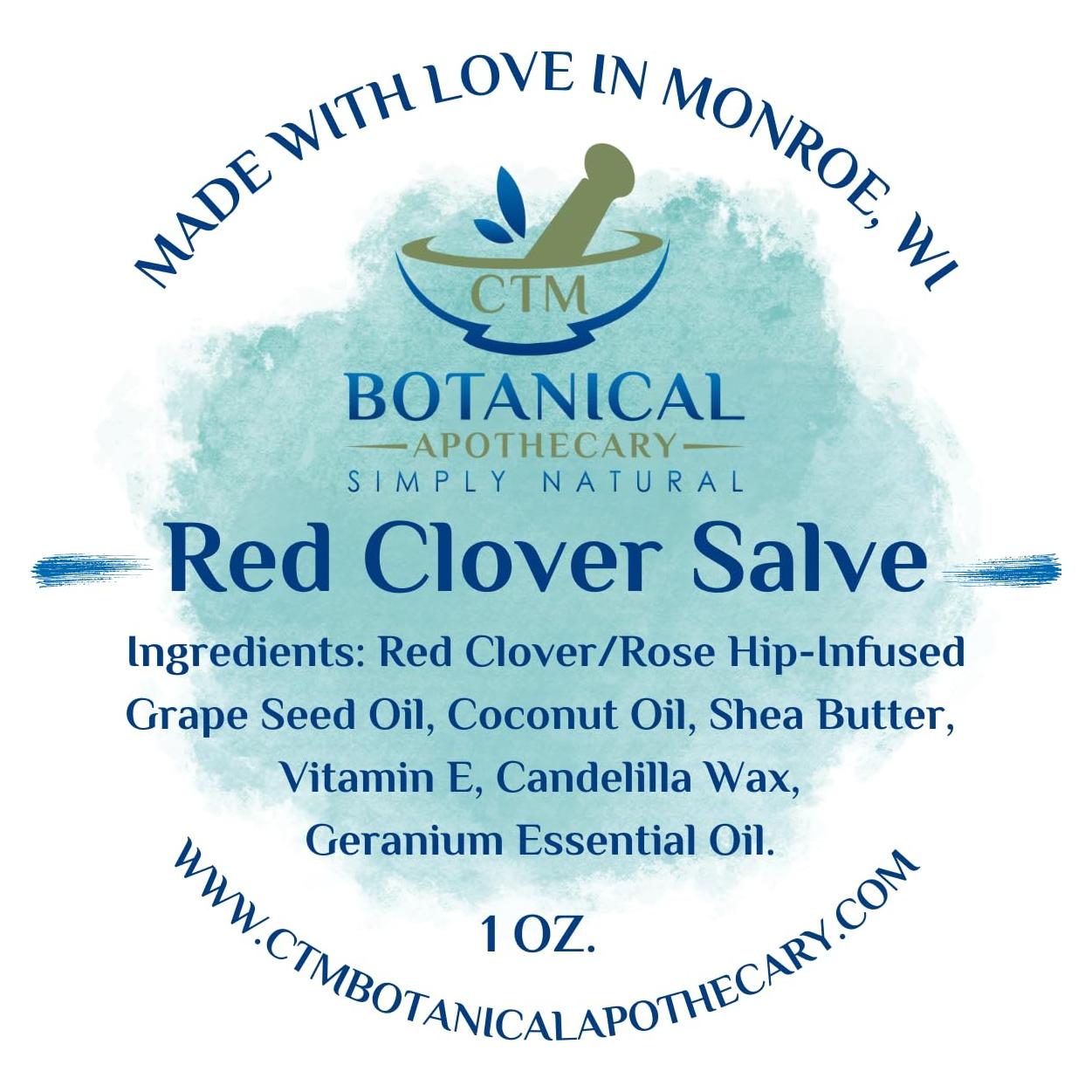 Ungüento Natural de Trébol Rojo 28 g - Hidratante Vegano