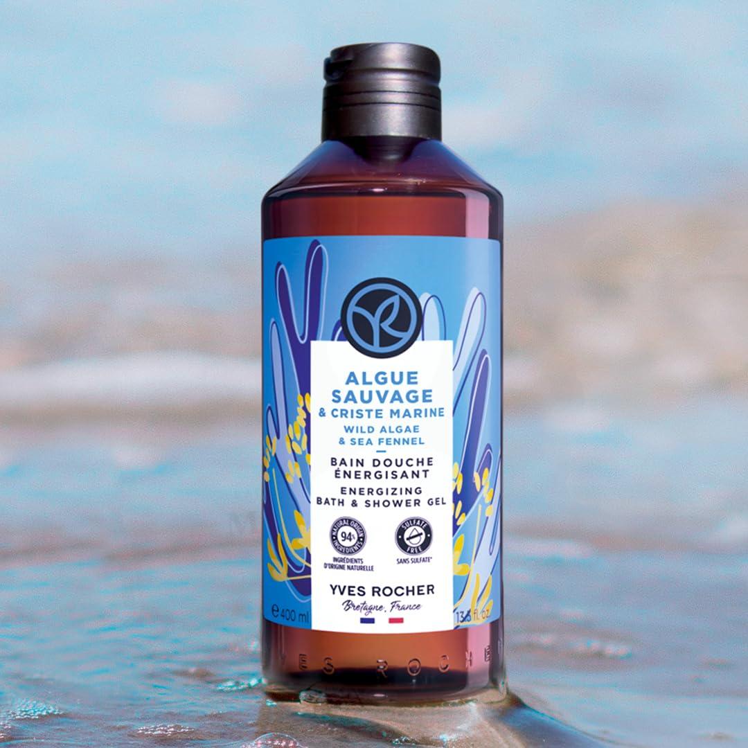 Gel de Ducha Yves Rocher Alga Salvaje Hinojo Marino 400 ml