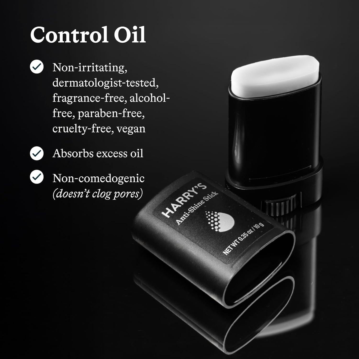 Harry's Anti-Brillo Stick para Piel Grasa - 2 Paquete - 9.9 g