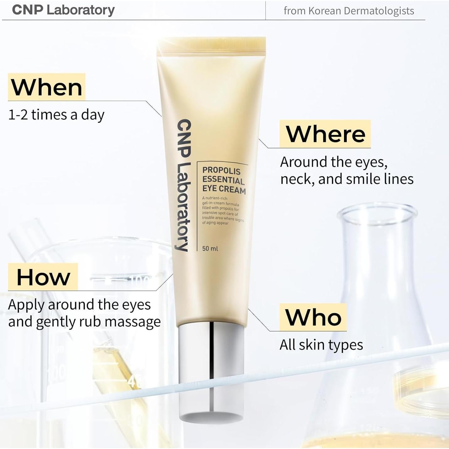 Crema para los Ojos CNP Propolis 50ml - Nutritiva y Afirmante