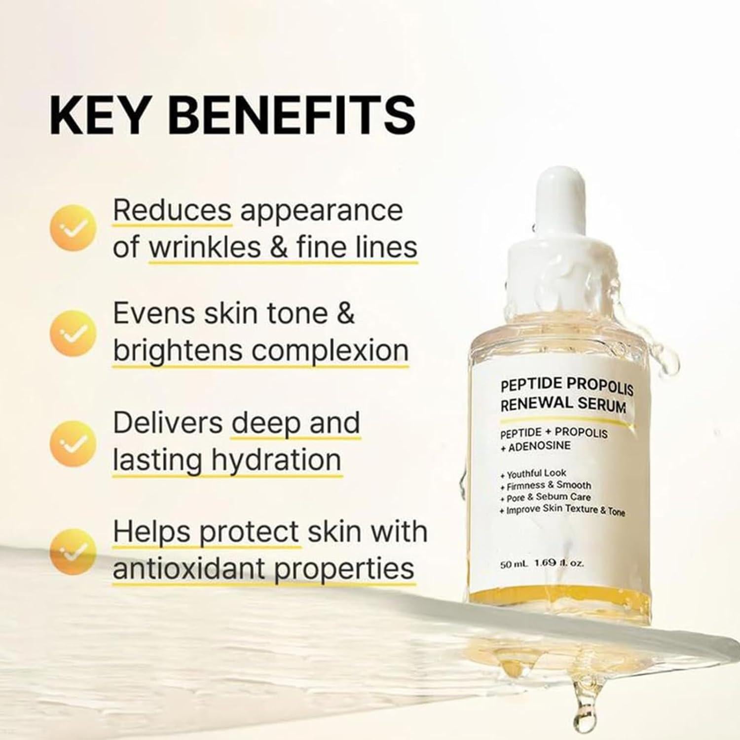 Suero Facial Hidratante Anti-Envejecimiento Propolis 30 ml