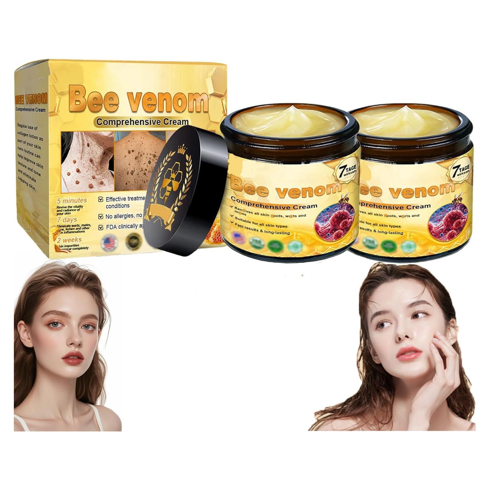 Crema Integral de Veneno de Abeja Virularty 2 Botellas 159g