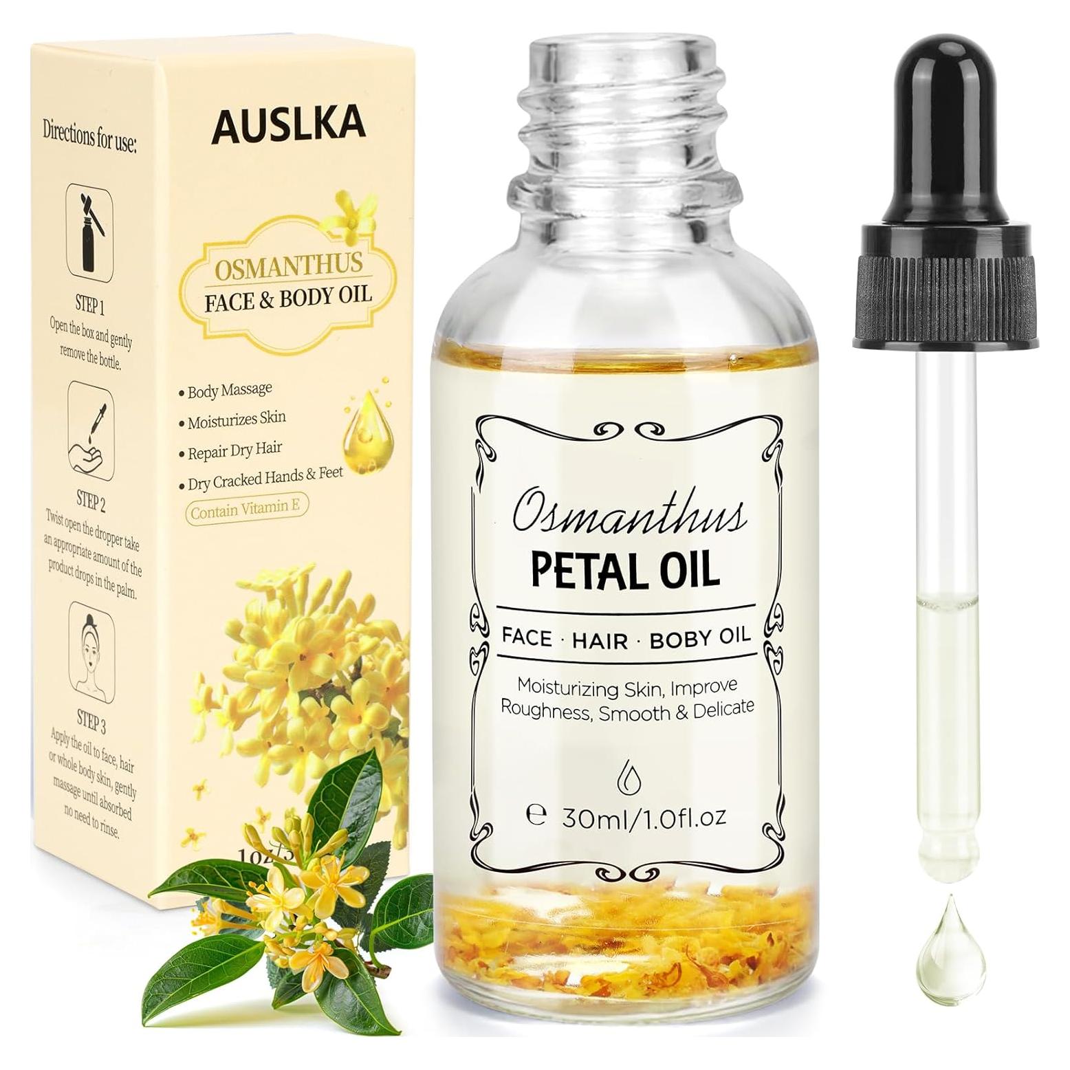 Aceite Facial Hidratante AUSLKA Osmanthus 30ml Vitamina E