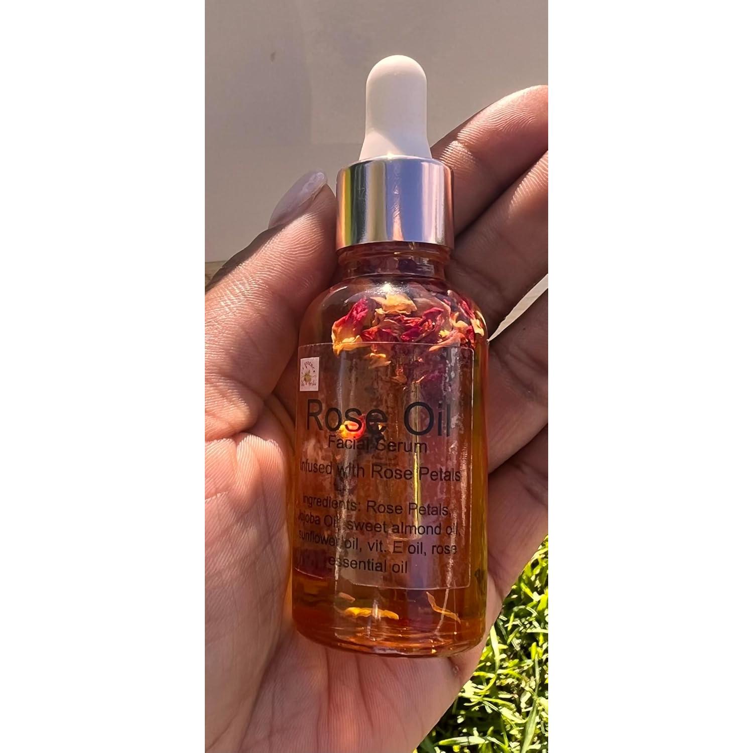 Aceite de Rosa Natural 100ml - Almendra, Jojoba, Sin Químicos