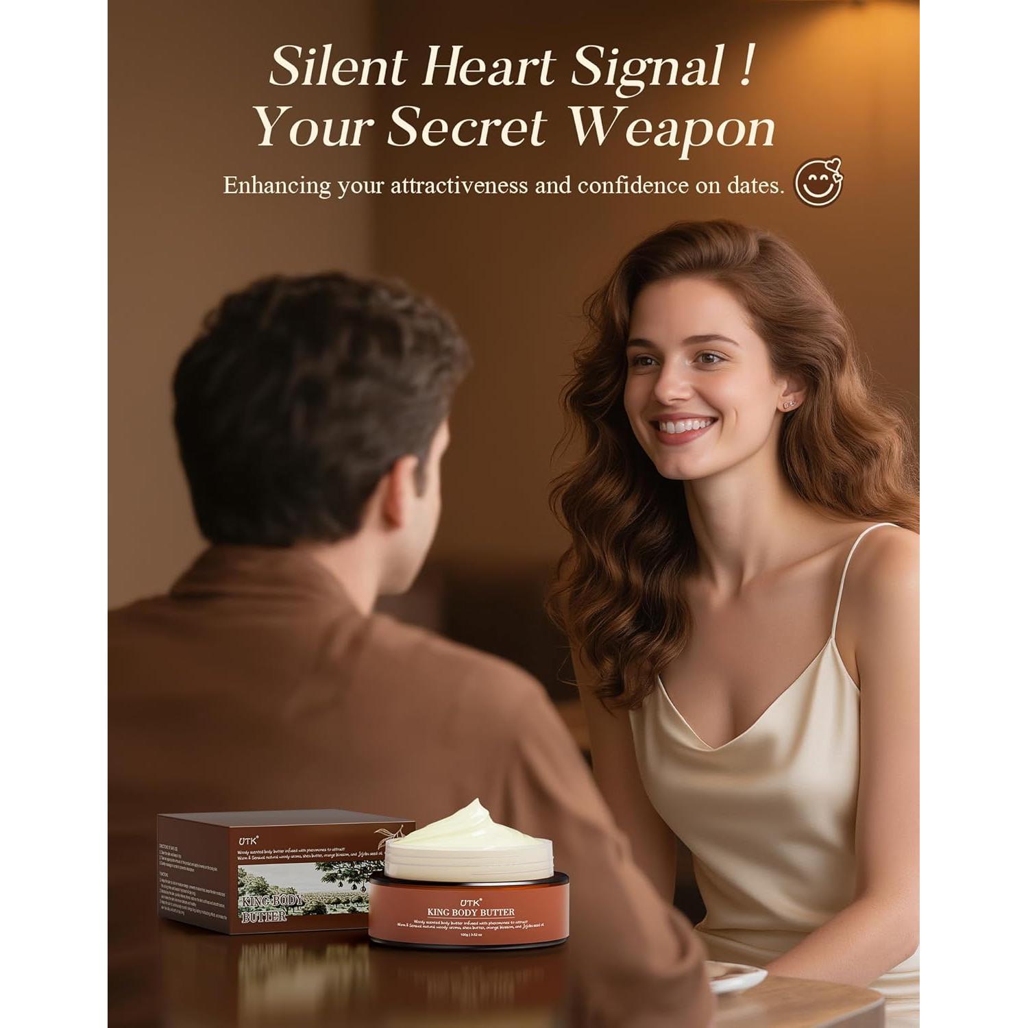 Mantequilla Corporal King para Hombres 100g - Hidratante y Aromática