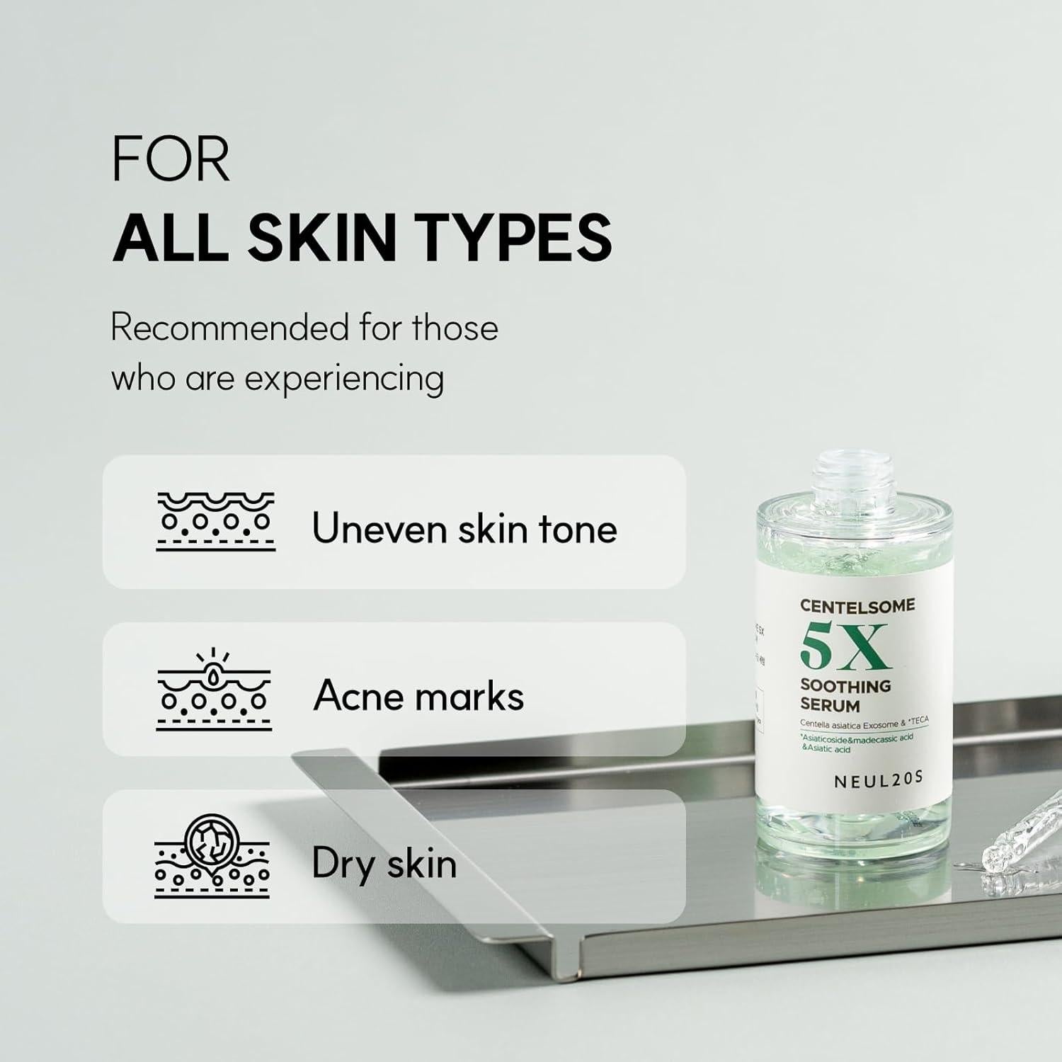 Suero Calmante Centelsome 5X 50ml - Hidratación y Antienvejecimiento