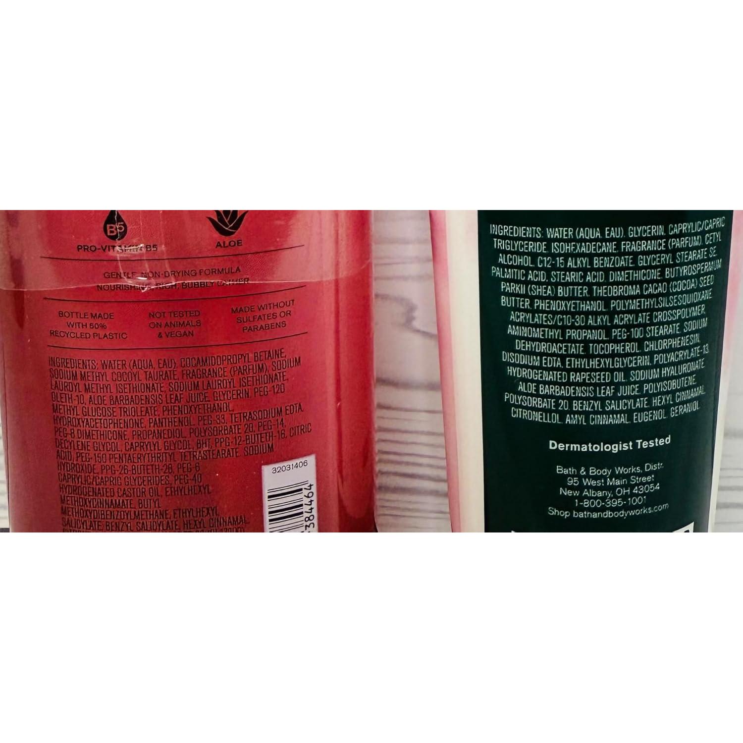 Conjunto Crema Corporal y Gel de Ducha Bath & Body Works 226g