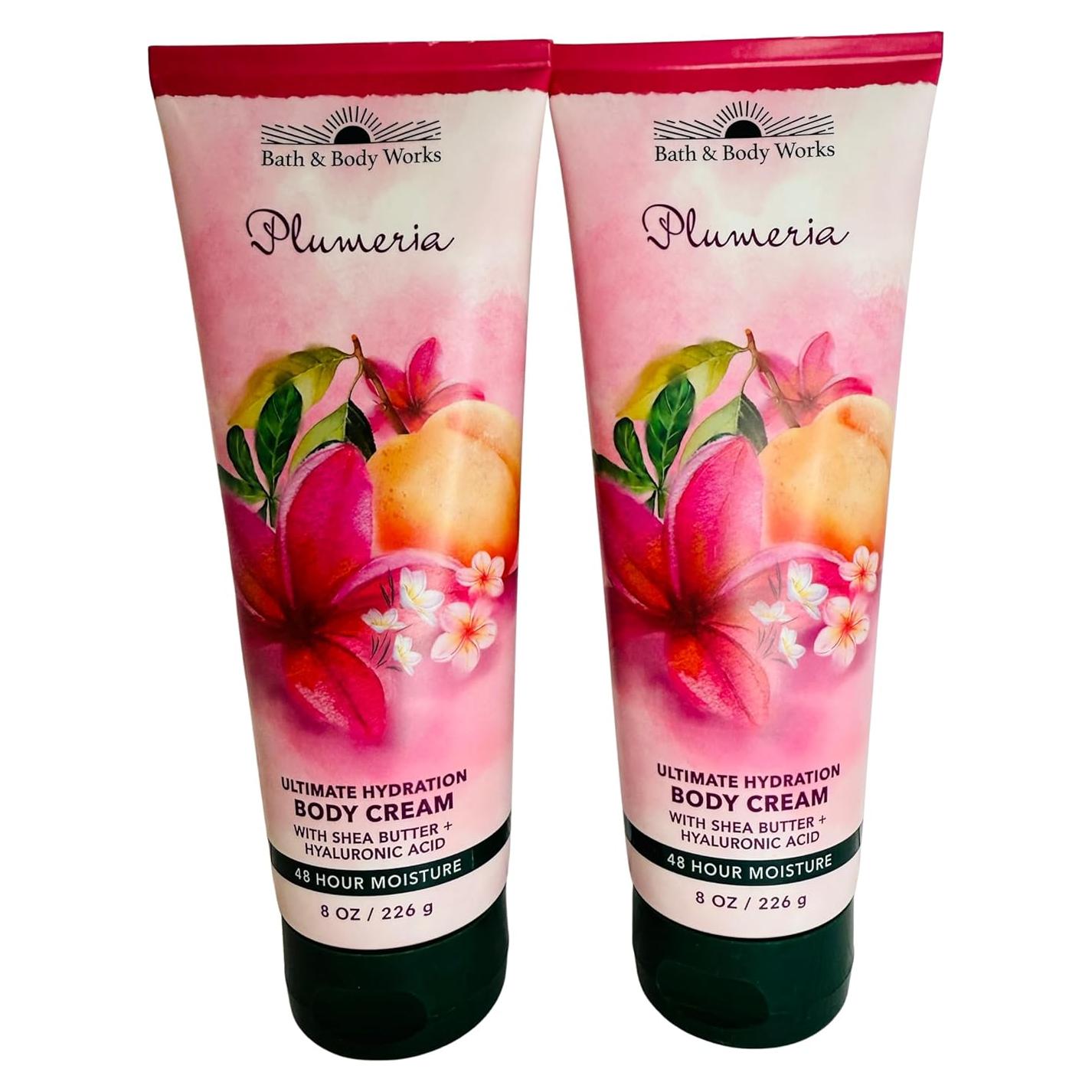 Crema Corporal Hidratante Plumeria Bath & Body Works 2x226g