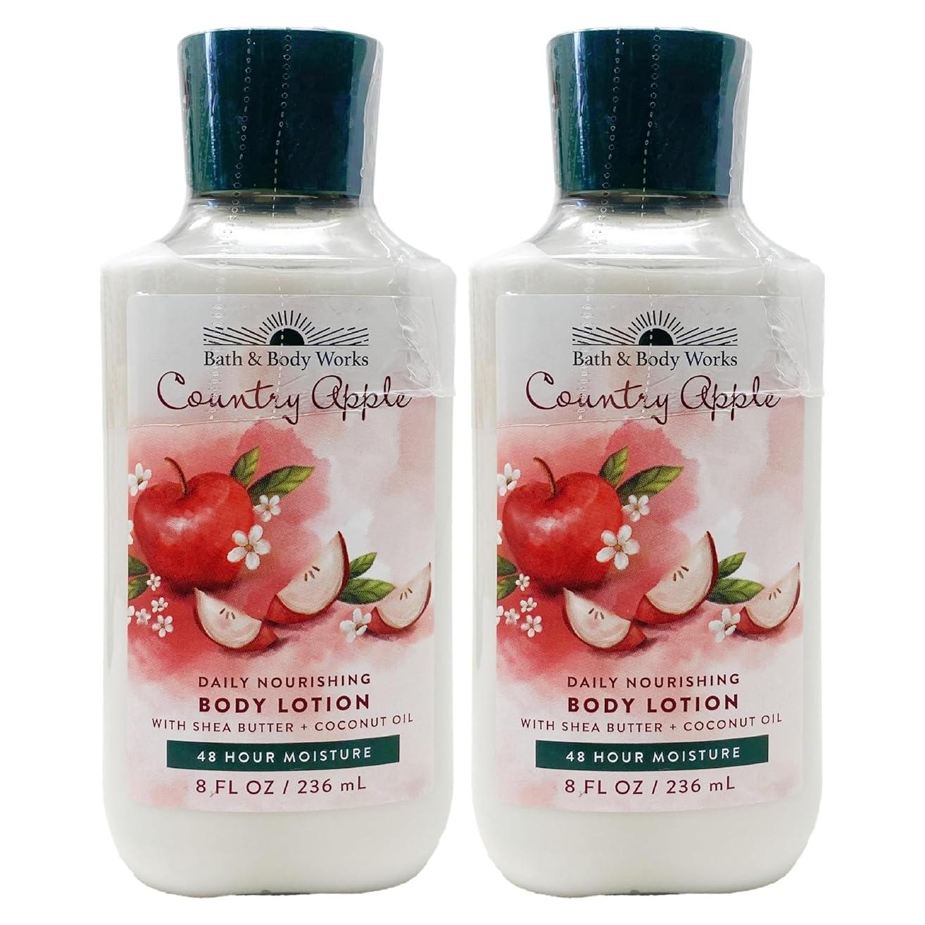 Set de 2 lociones corporales Bath & Body Works 236ml Plumeria