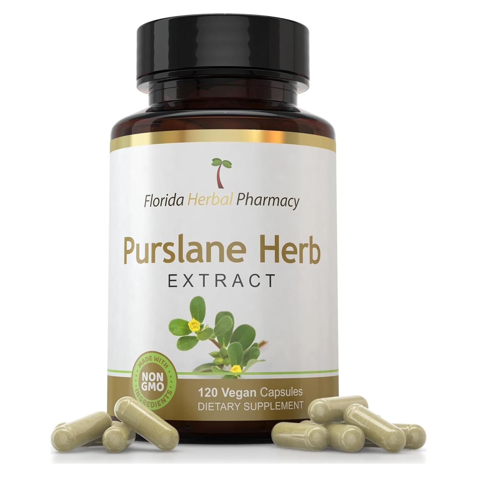 Suplemento Herbal de Verdolaga 500 mg - Farmacia Herbal Florida