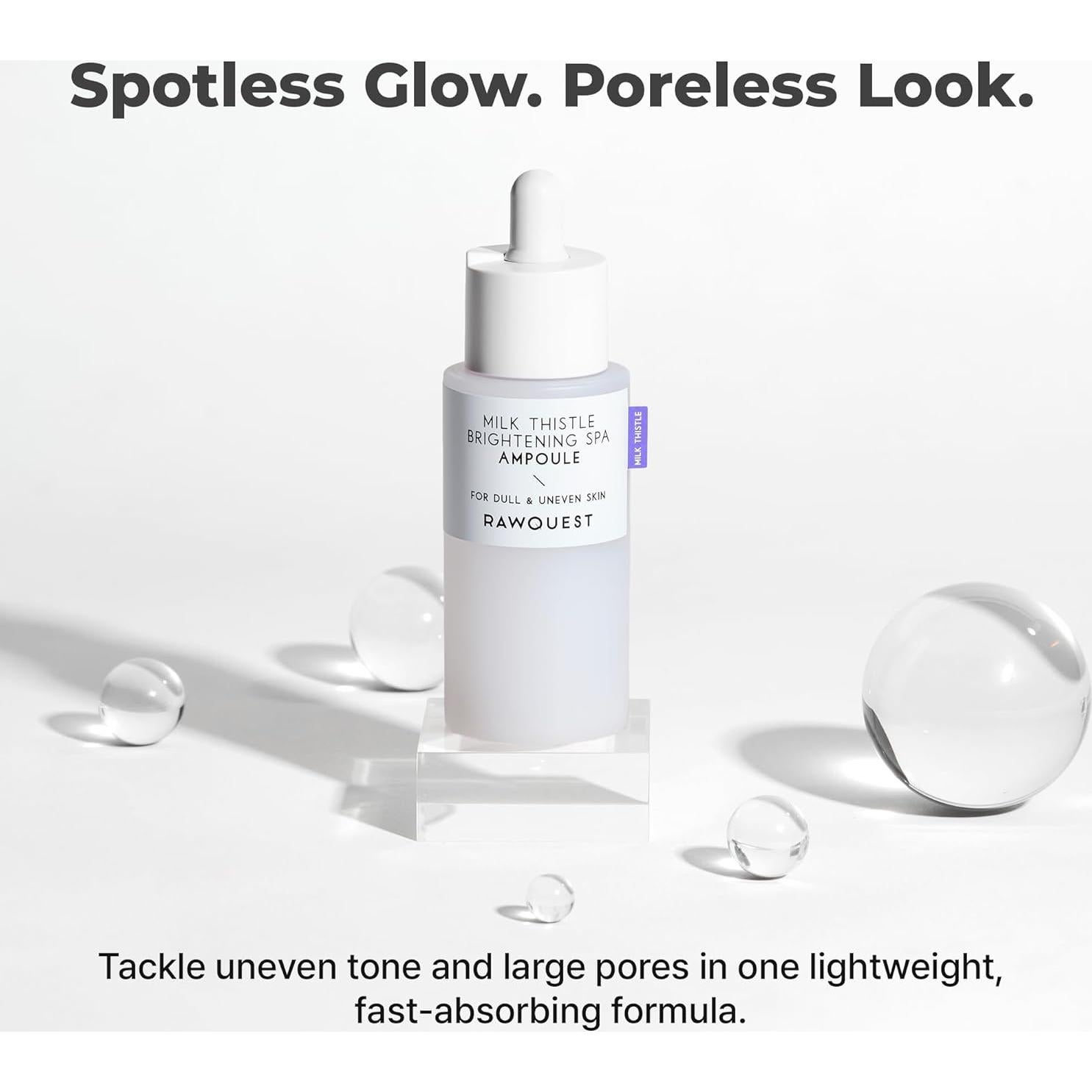 Ampolla Iluminadora RAWQUEST Cardo Lechero 132g Piel Seca