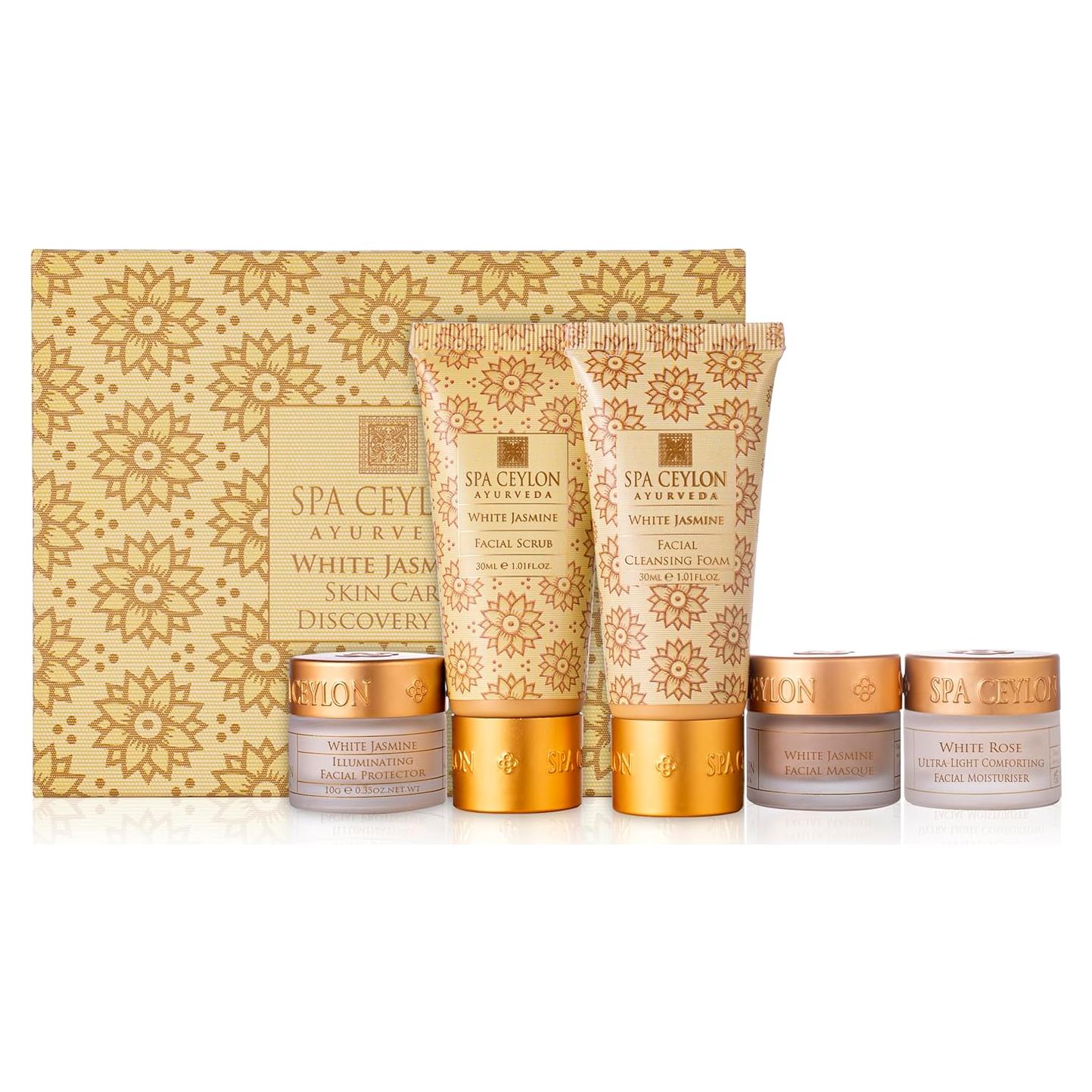 Set de Cuidado Facial Orgánico Jazmín Blanco - 250g