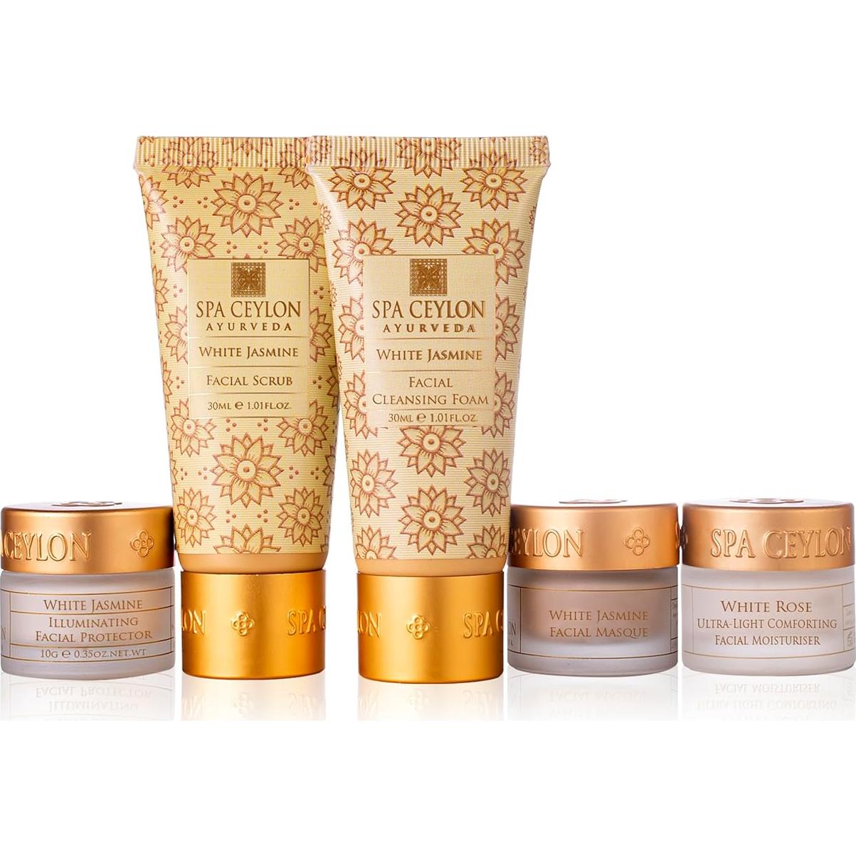 Set de Cuidado Facial Orgánico Jazmín Blanco - 250g