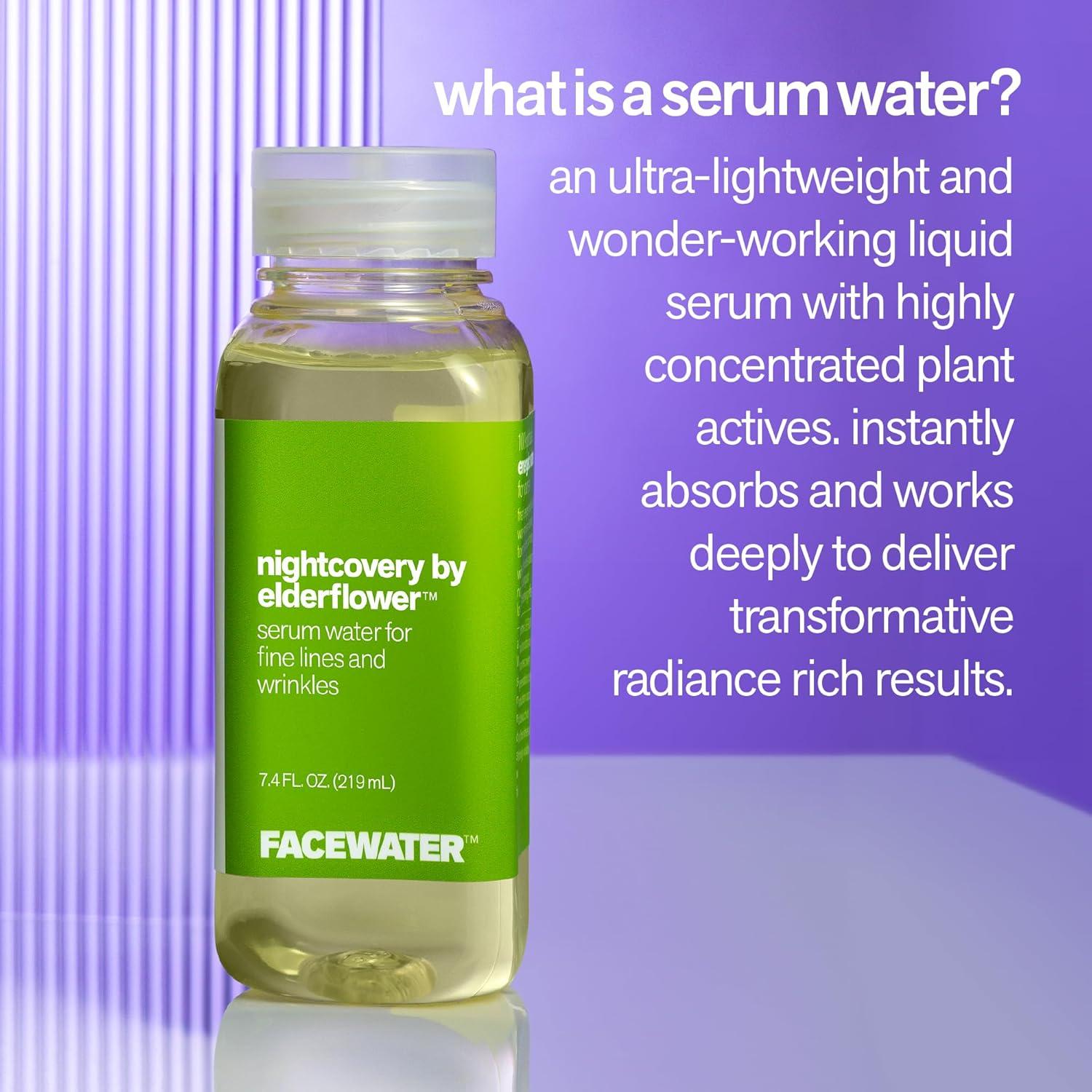 Sérum de Agua Nightcovery Flor de Saúco 240ml Antiarrugas